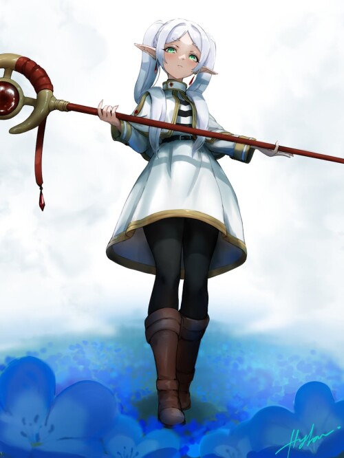  frieren sousou no frieren drawn by hylran0427 sample 68df6dc6cacac83da759f6a5f66c1a57
