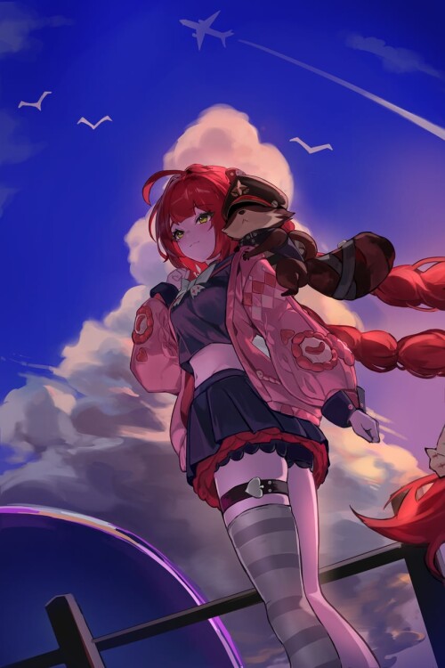  ukinami yuzuha and kamanosuke zenless zone zero drawn by guamo 0612 sample cdd13195f1fe9cc2414b237c