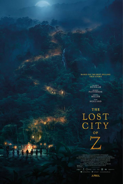 The lost city of Z 2016 Movie Poster