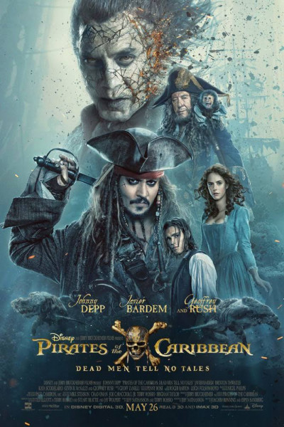 Pirates of the Caribbean Dead Men Tell No Tales 2017 Movie poster