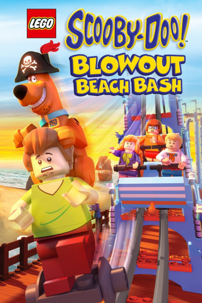 Lego Scooby doo Blowout Beach Bash 2017 Movie Poster