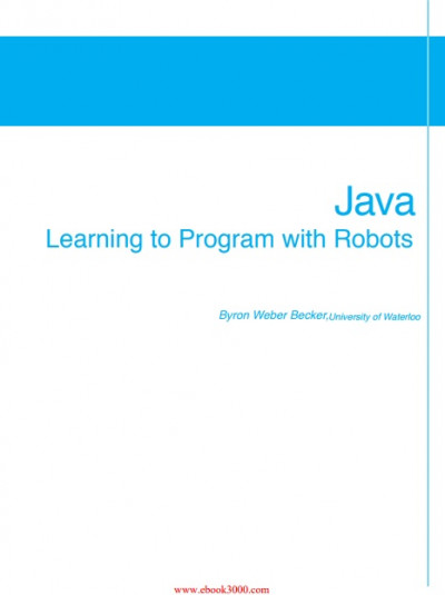 Java Learning to Program with Robots (1)