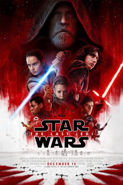 Star Wars The Last Jedi 2017 Movie Poster
