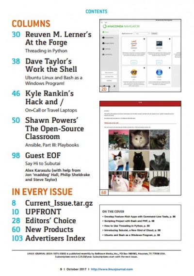 Linux Journal October 2017 (2)