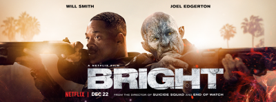Bright 2017 Movie Poster.