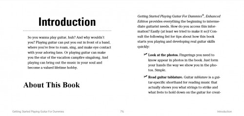 Getting Started Playing Guitar For Dummies, Enhanced Edition (2)