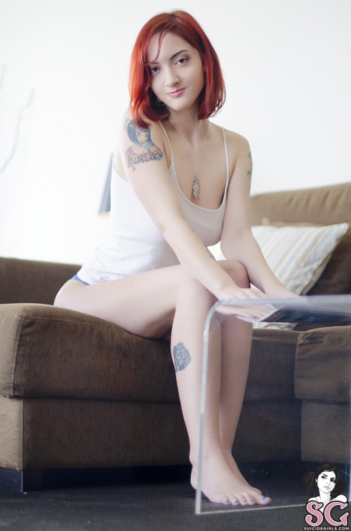 Beautiful Suicide Girl Margout Finally Redhead 34 High resolution HD image