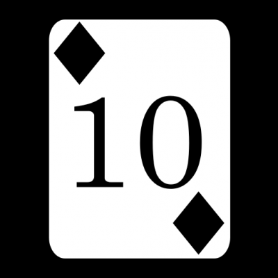 card 10 diamonds