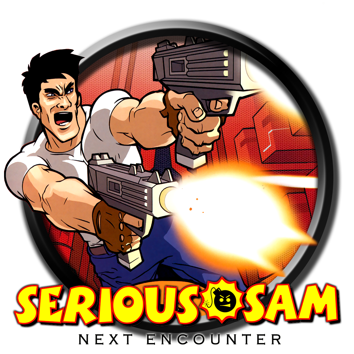 Next serious. Serious Sam: next encounter. Иконка serious Sam next encounter. Serious Sam next encounter ps2. Serious Sam 2 логотип.