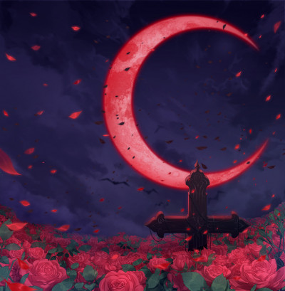 Blood Rose background
