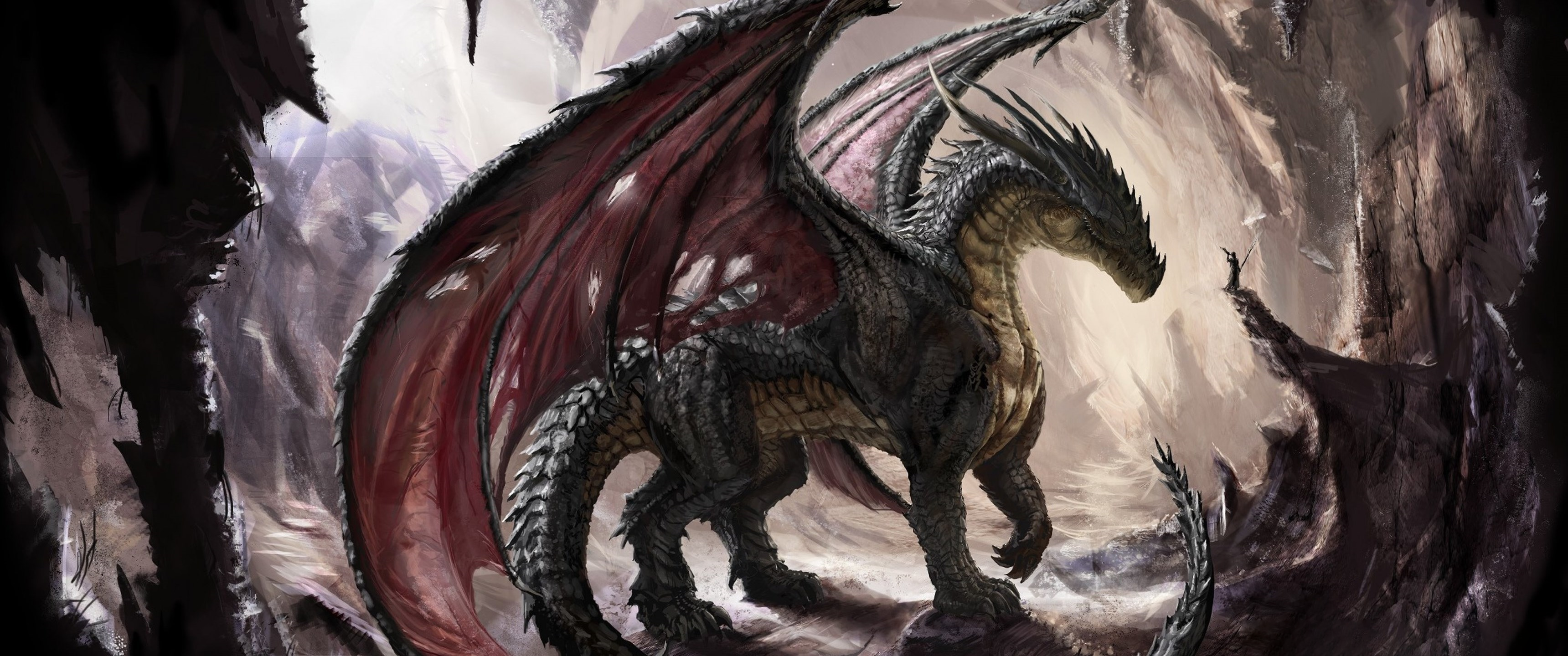 Black dragon. Драгон Кейв. Дракон Блэк драгон. Ургаш дракон хаоса. Дракон арт.