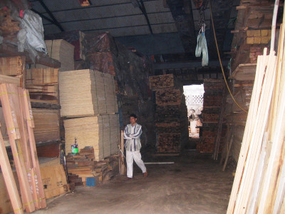Lumber yard