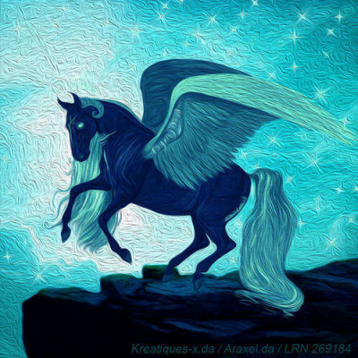 Dream in blue horse avi