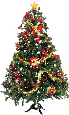 Cute Christmas Tree Animated GIF