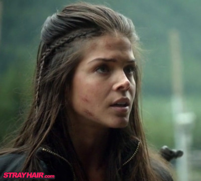 The 100 Marie Avgeropoulos Octavia little side braid Hairstyle