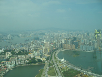 Macau from the tower