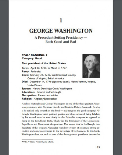 Recarving Rushmore Ranking the Presidents on Peace, Prosperity, and Liberty (4)