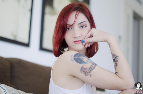 Beautiful Suicide Girl Margout Finally Redhead 30 High resolution HD image