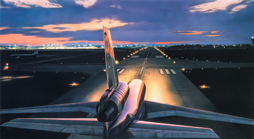 DC 10 Cleared for Takeoff by Trevor Webb, 1993