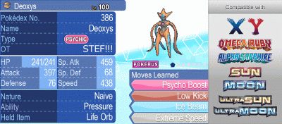 l41Deoxys Attack