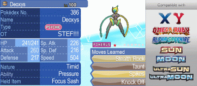 l46Deoxys Speed S