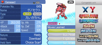 l104Genesect S