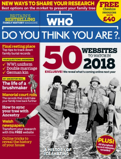 Who Do You Think You Are January 2018 (1)