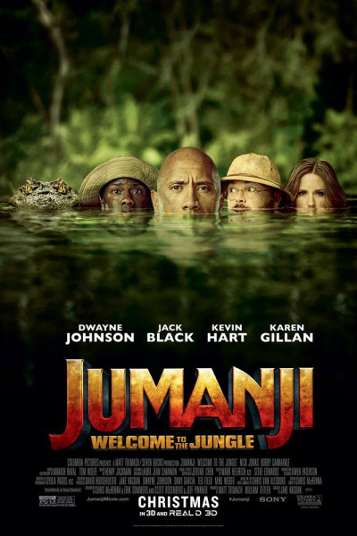 Jumanji Welcome to the jungle 2017 Movie Poster