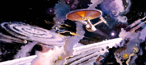 Enterprise Emergence by Robert McCall (Star Trek The Motion Picture)