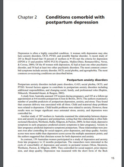 Depression in New Mothers Causes, Consequences and Treatment Alternatives, 3rd Edition (4)