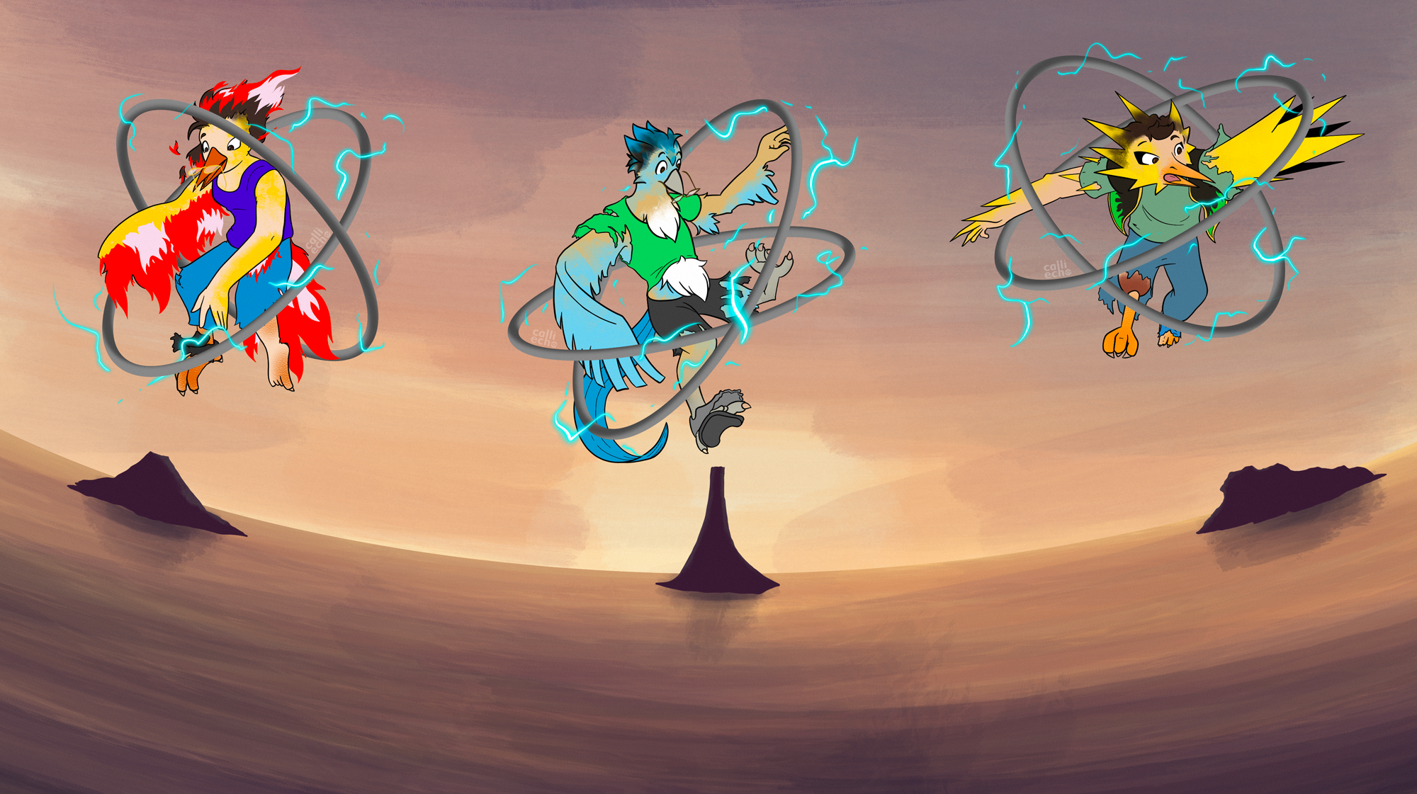 [Pokémon] Power of Three by CalliEcho : r/Inanimate_TFs