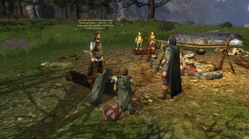 Boromir kehrt ins Lager in Parth Galen zurück - 1