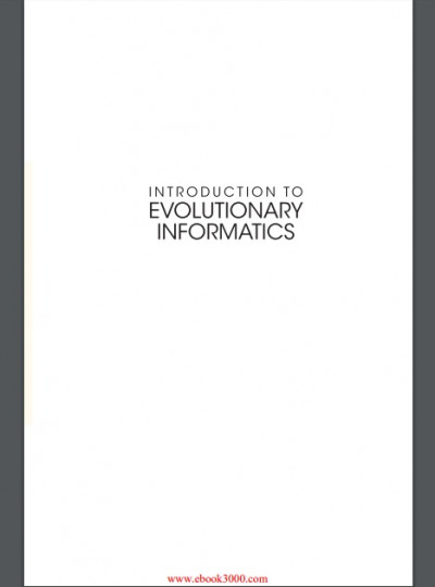 Introduction To Evolutionary Informatics (1)