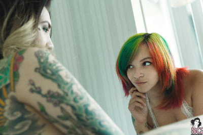 Beautiful Sexy Suicide Girl Neptune Soul Meets Body 03 High resolution image