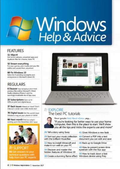 Windows Help Advice 01 November 2017 (2)