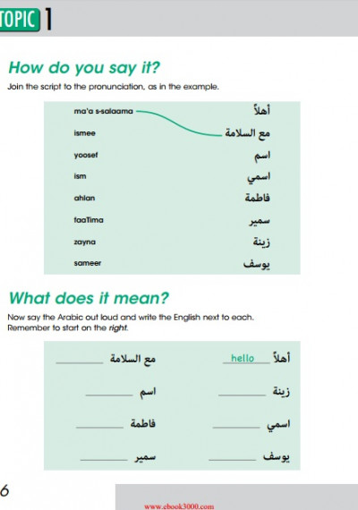 Read and Speak Arabic for Beginners, 3rd Edition (4)