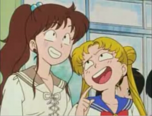 sailor moon laughing