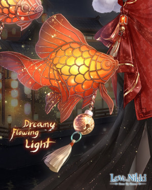 Dreamy Flowing Light - Fish