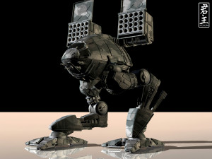 Catapult battlemech CG Test by z3r0knightupscaled