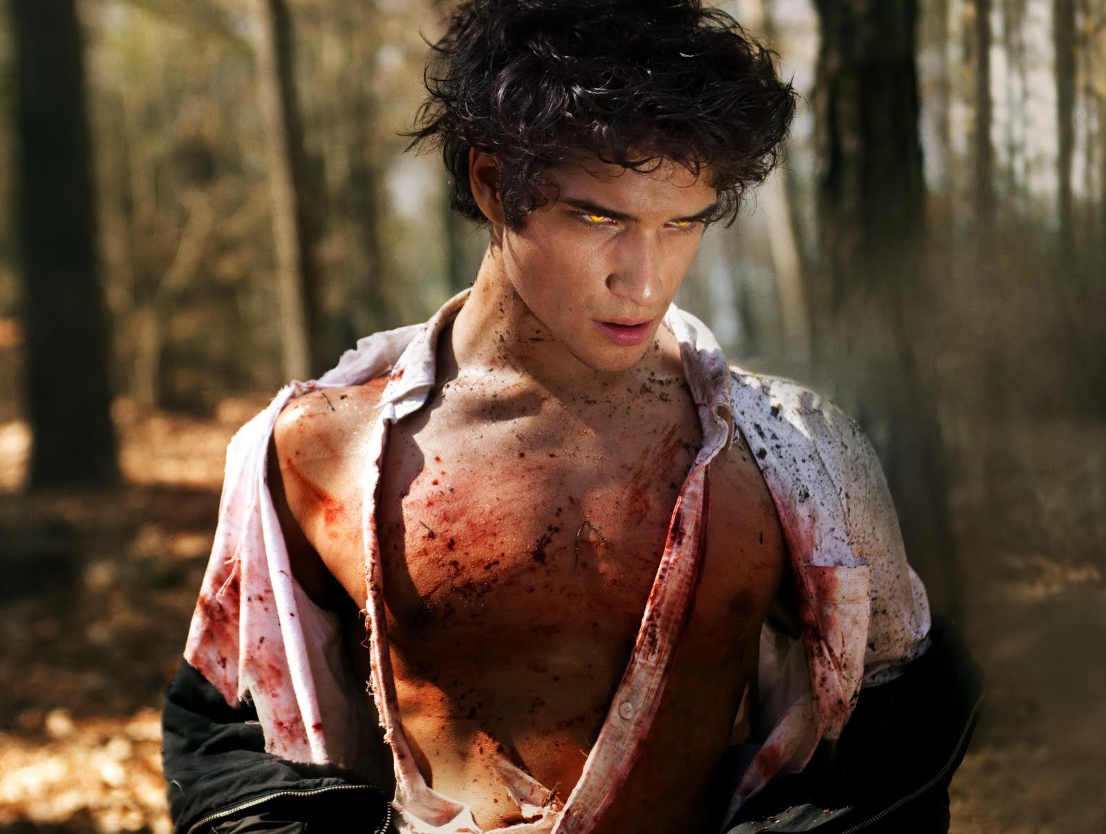 Tyler Posey as Scott McCall in Teen Wolf 5