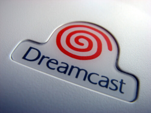 Sega Dreamcast logo on case