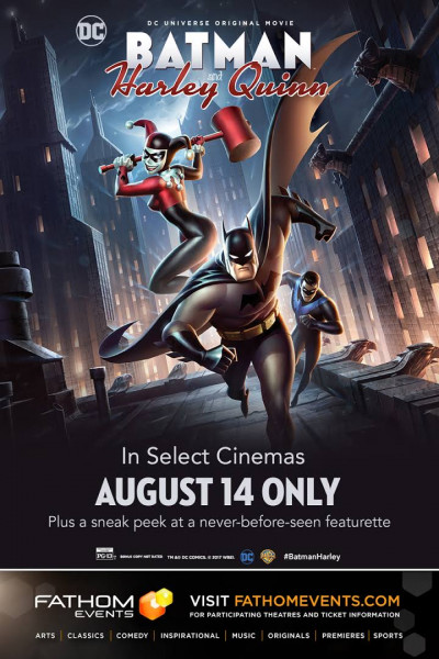 Batman and Harley Quinn 2017 Movie Poster