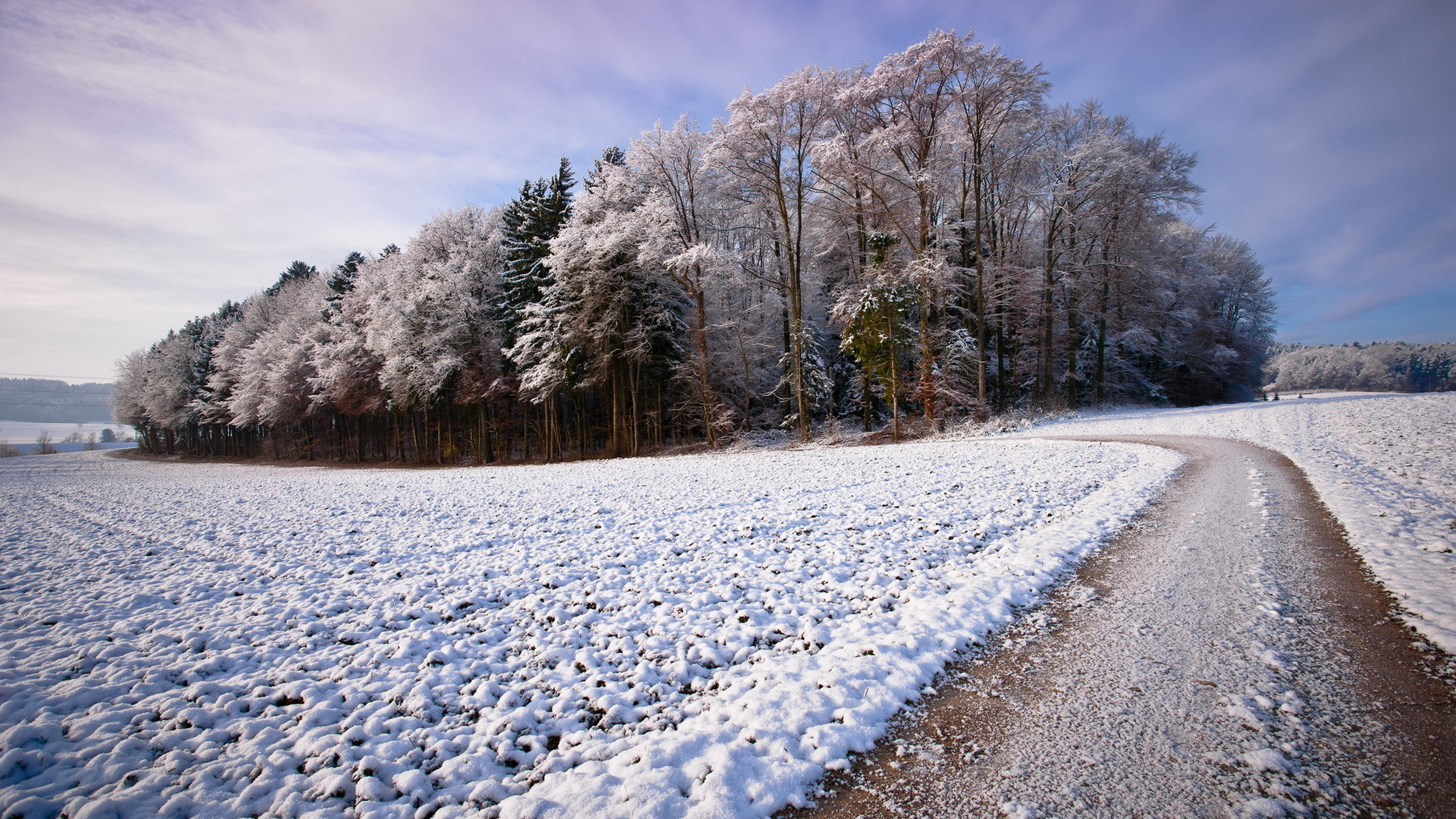 Пейзаж 1. Поздняя зима. Зимняя дорога. Ранняя зима. Первый снег.