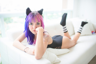 Beautiful Sexy Suicide Girl Yoi Mew! 10 High resolution lossless image