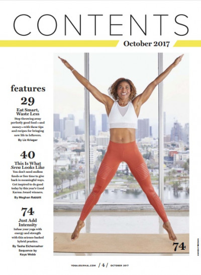 Yoga Journal USA October 2017 (2)