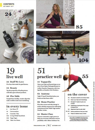 Yoga Journal USA October 2017 (3)