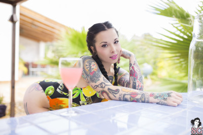 Beautiful Sexy Suicide Girl Marythunder Tropic thunder 04 High resolution lossless image