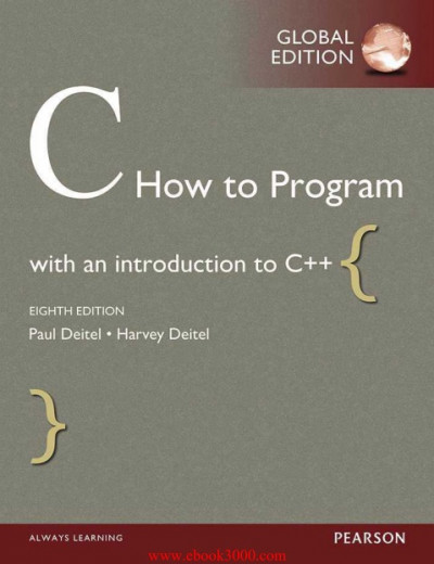 C How to Program With an Introduction to C++, Global Edition (1)