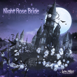 Night Rose Bride Backdrop