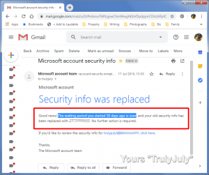 Watch out: #Microsoft takes 1 month to #update #account #info... 
https://trulyjuly.wordpress.com/2019/08/14/microsoft-takes-1-month-to-update-account-info. 
#Usability #Fail